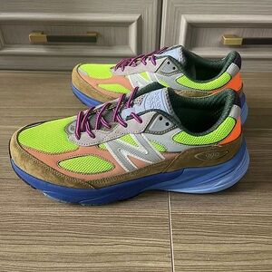 New Balance 990v6 Baklava Blue & Green Sneakers